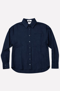 KUO SOLID BOXY BLOUSE