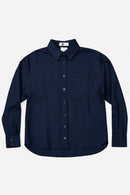 KUO SOLID BOXY BLOUSE