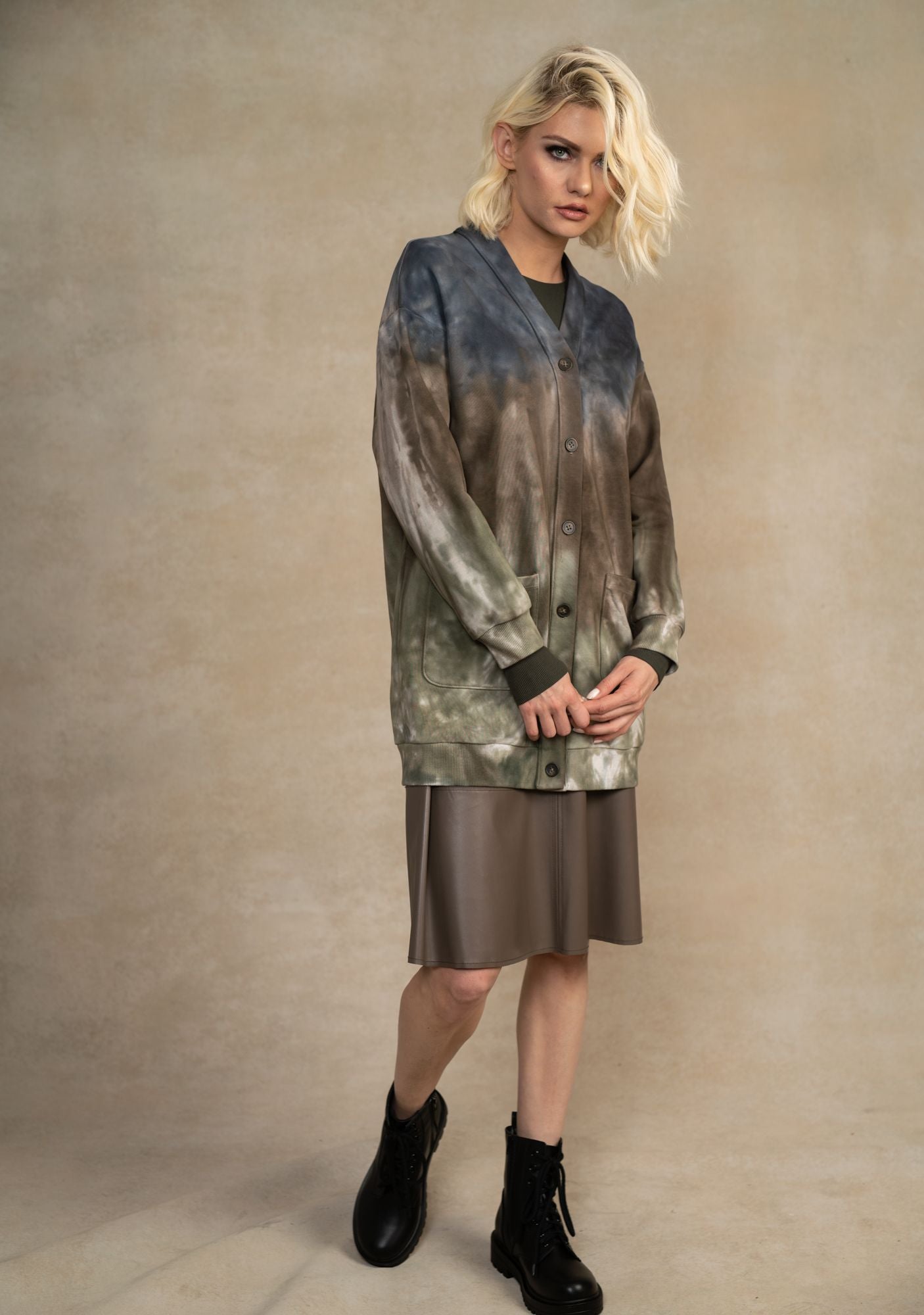 ERMANNA LONG POCKET CARDI