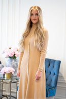APPARALEL RIBBED CARDIGAN & MOCK NECK SET