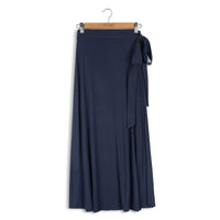 POINT SIDE WRAP SKIRT
