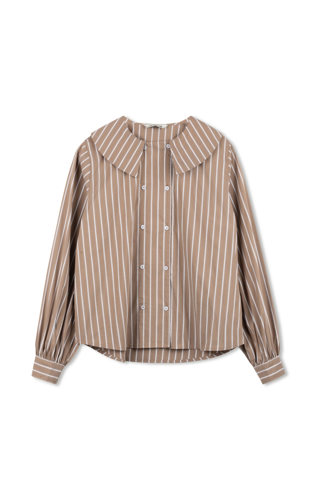 POINT DOUBLE BREASTED BUTTON-UP
