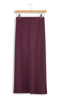 POINT SATIN A-LINE SLIP SKIRT