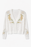 MODELLE KNIT SCALLOP CARDI