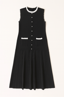 WRONG SIDE OF RIGHT KNIT JUMPER W FLORAL DETAIL