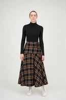ELLE OH ELLE FERNANDA PLAID SKIRT