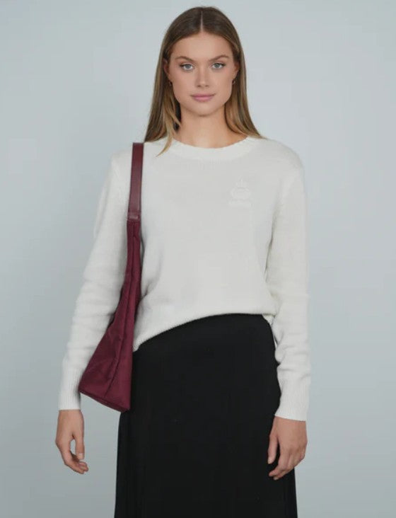 POINT FINE KNIT CREW