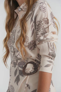 LUUM WILD FIG FLORAL COLMAR SKIRT