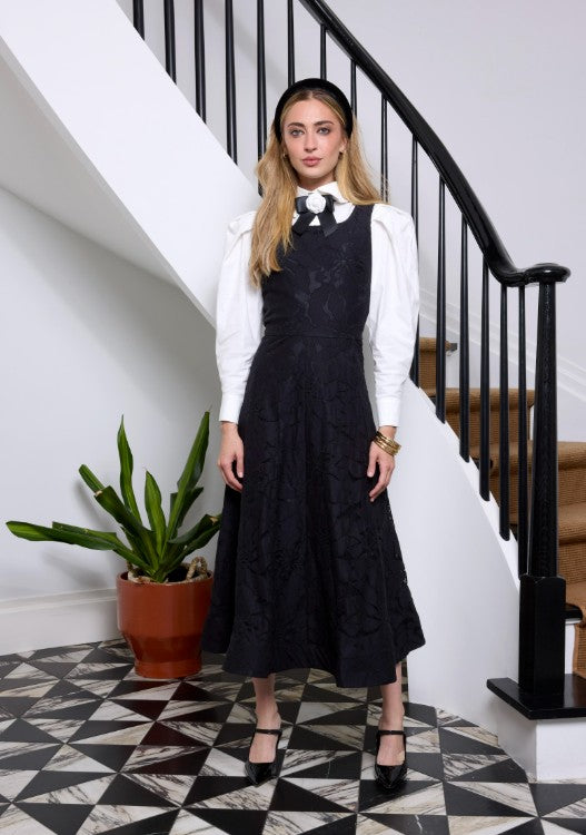 BYRD BUTTON DOWN W FLOWER NECK TIE