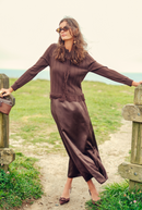 PASHMINA KNIT FRINGE SET