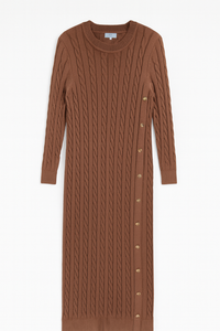 POPPY CABLE KNIT DRESS