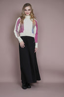 MCQUEEM GRADIENT TURTLENECK CHUNKY SWEATER