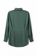 MIJN EMBELLISHED TIE WAIST SHIRT