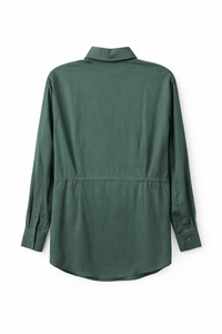 MIJN EMBELLISHED TIE WAIST SHIRT