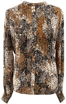 BELLE SNAKE PRINTED TOP
