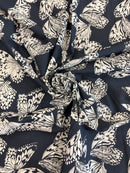 INK`D PRINTED HEAD SCARF