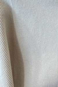 KUO RIBBED PANEL SKIRT