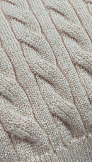 ERMANNA KNIT VEST W BRAID ON SIDE