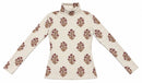 INK`D PRINTED MOCKNECK