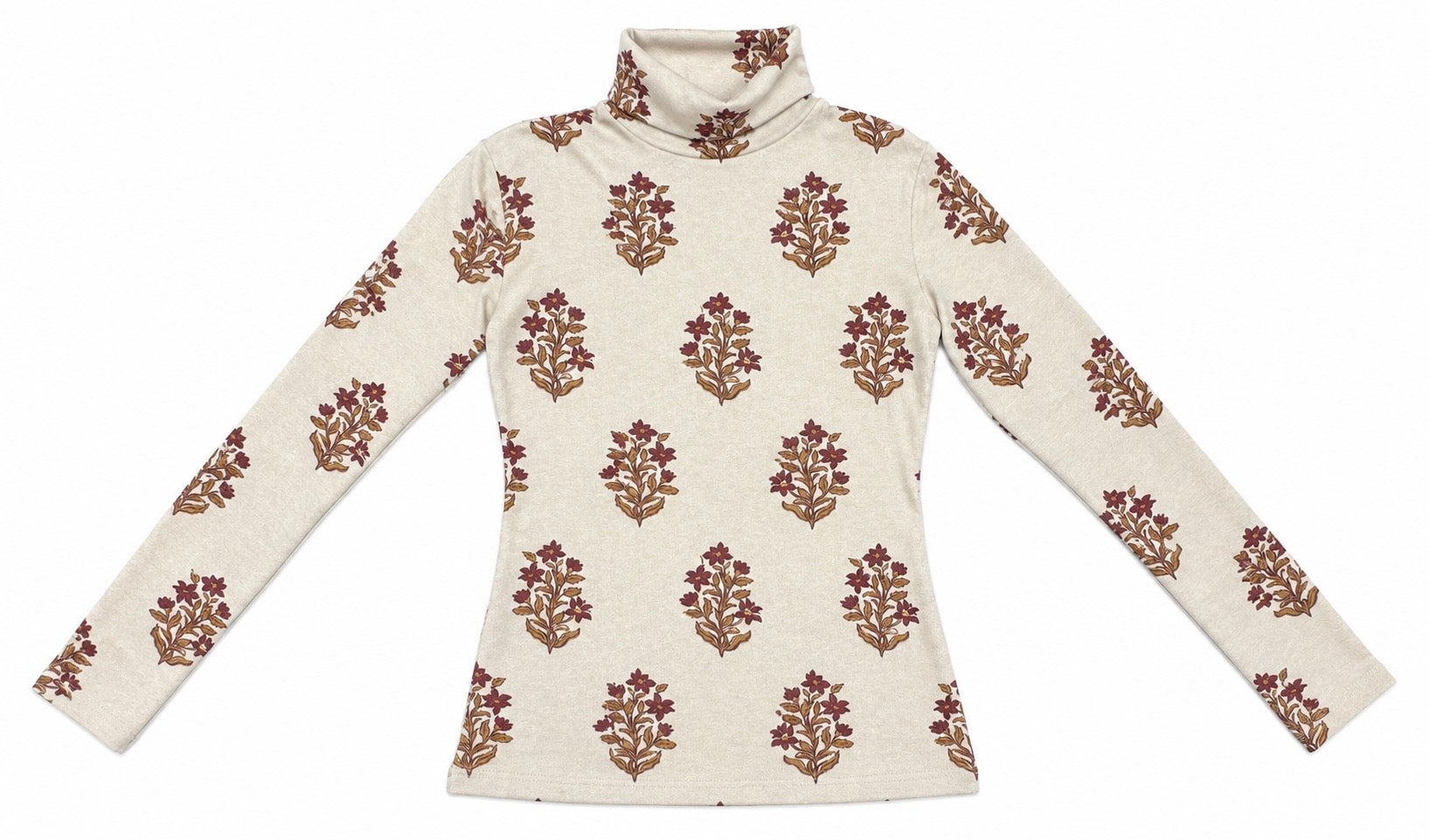 INK`D PRINTED MOCKNECK