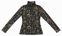 INK`D PRINTED MOCKNECK
