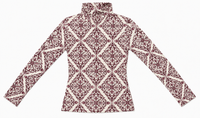 INK`D PRINTED MOCKNECK