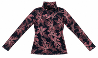 INK`D PRINTED MOCKNECK
