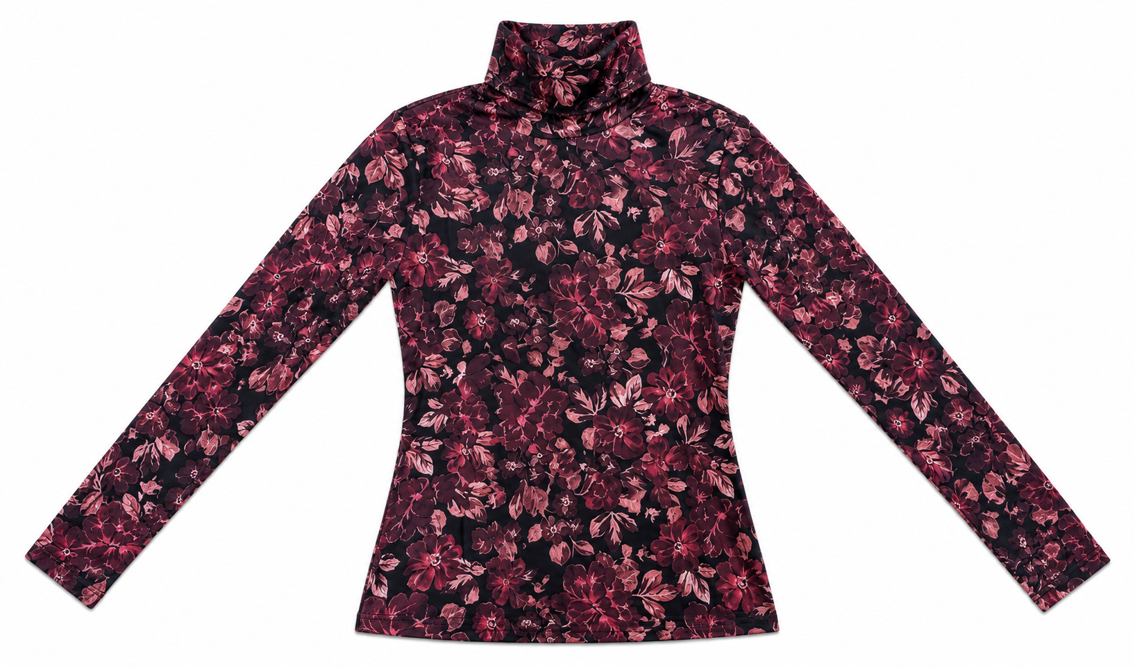 INK`D PRINTED MOCKNECK