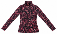 INK`D PRINTED MOCKNECK