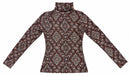 INK`D PRINTED MOCKNECK