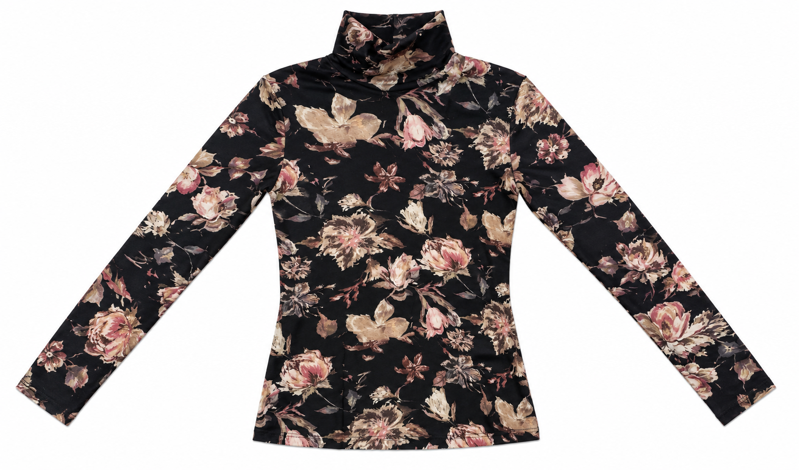 INK`D PRINTED MOCKNECK