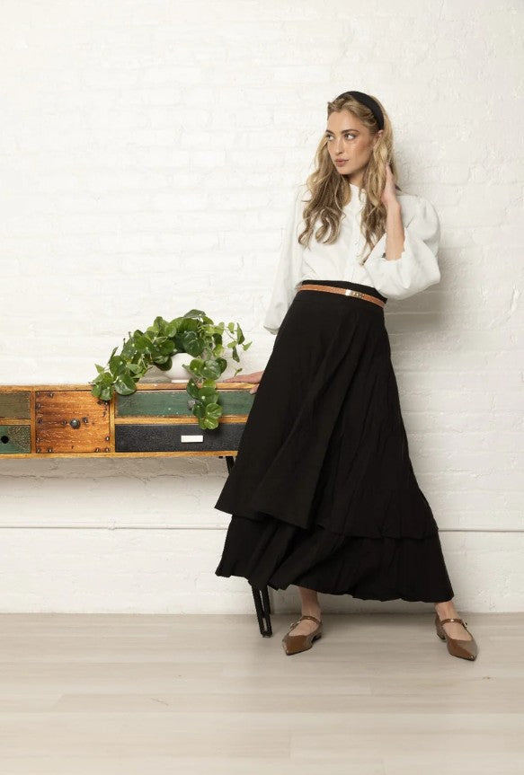 BYRD SATIN SKIRT