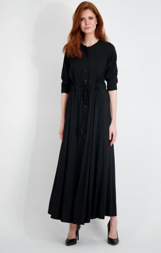 PASHMINA JACKIE MAXI DRAWSTRING DRESS