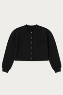KUO SWEATSHIRT BUTTONDOWN BOMBER