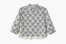 KUO PRINTED BOXY BLOUSE