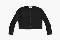 KUO SIMPLE CROPPED CARDI