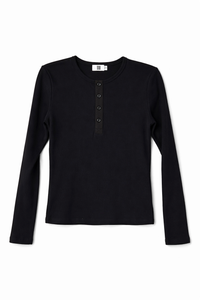 KUO PLACKET HENLEY