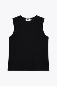 KUO RIBBED SLEEVELESS TOP