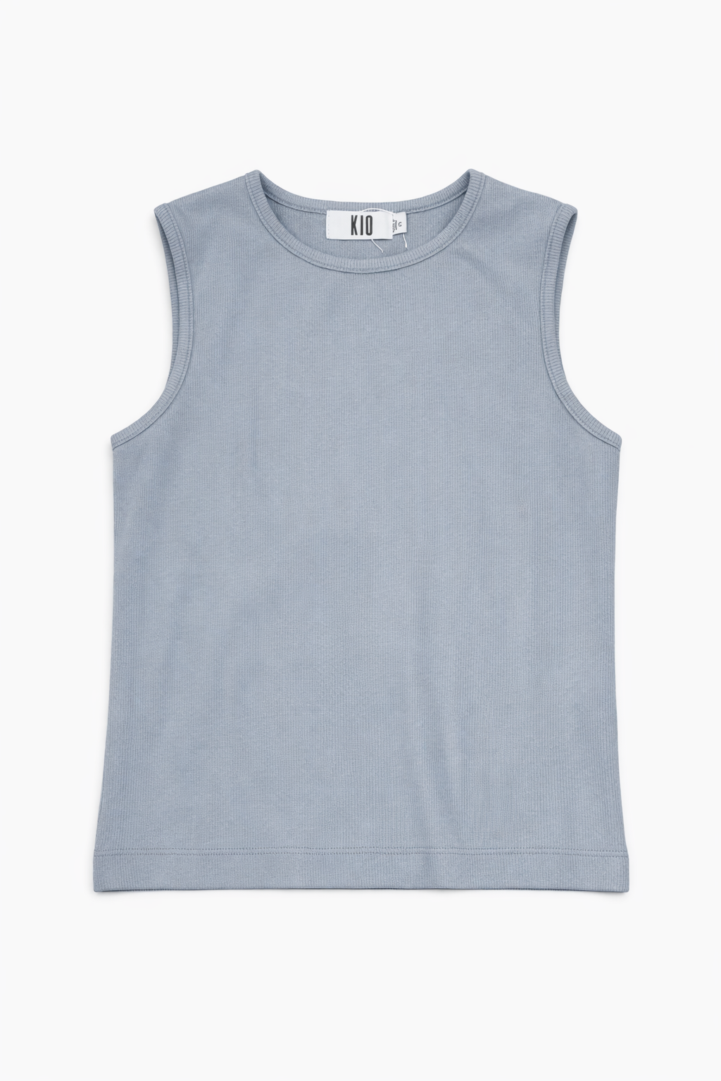 KUO RIBBED SLEEVELESS TOP