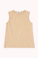 KUO RIBBED SLEEVELESS TOP