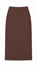 KUO STRAIGHT SLIP SKIRT