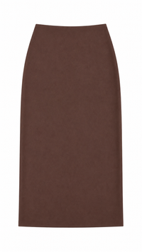 KUO STRAIGHT SLIP SKIRT
