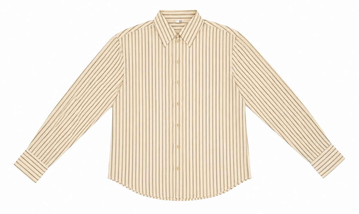 KUO STRIPED BLOUSE