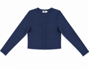 KUO SNAP FRONT CROPPED CARDIGAN