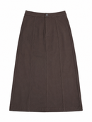 KUO PANEL TWILL SKIRT