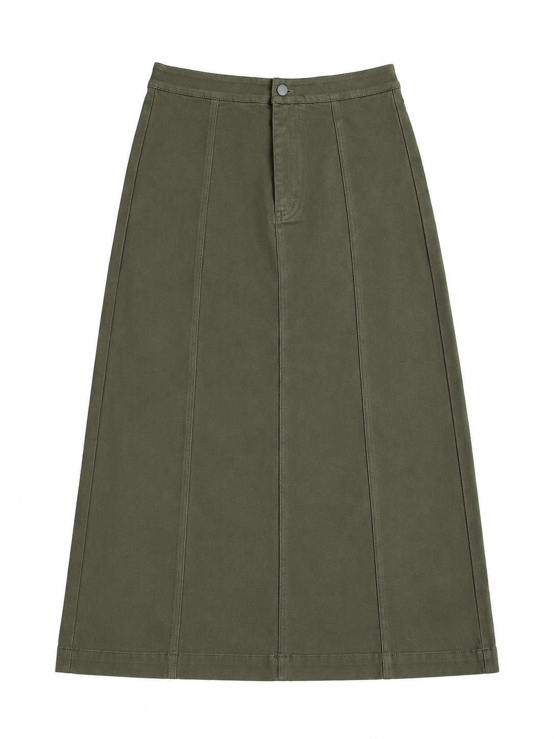 KUO PANEL TWILL SKIRT