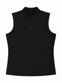 KUO SLEEVELESS MOCKNECK