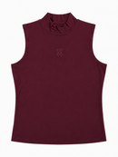 KUO SLEEVELESS MOCKNECK