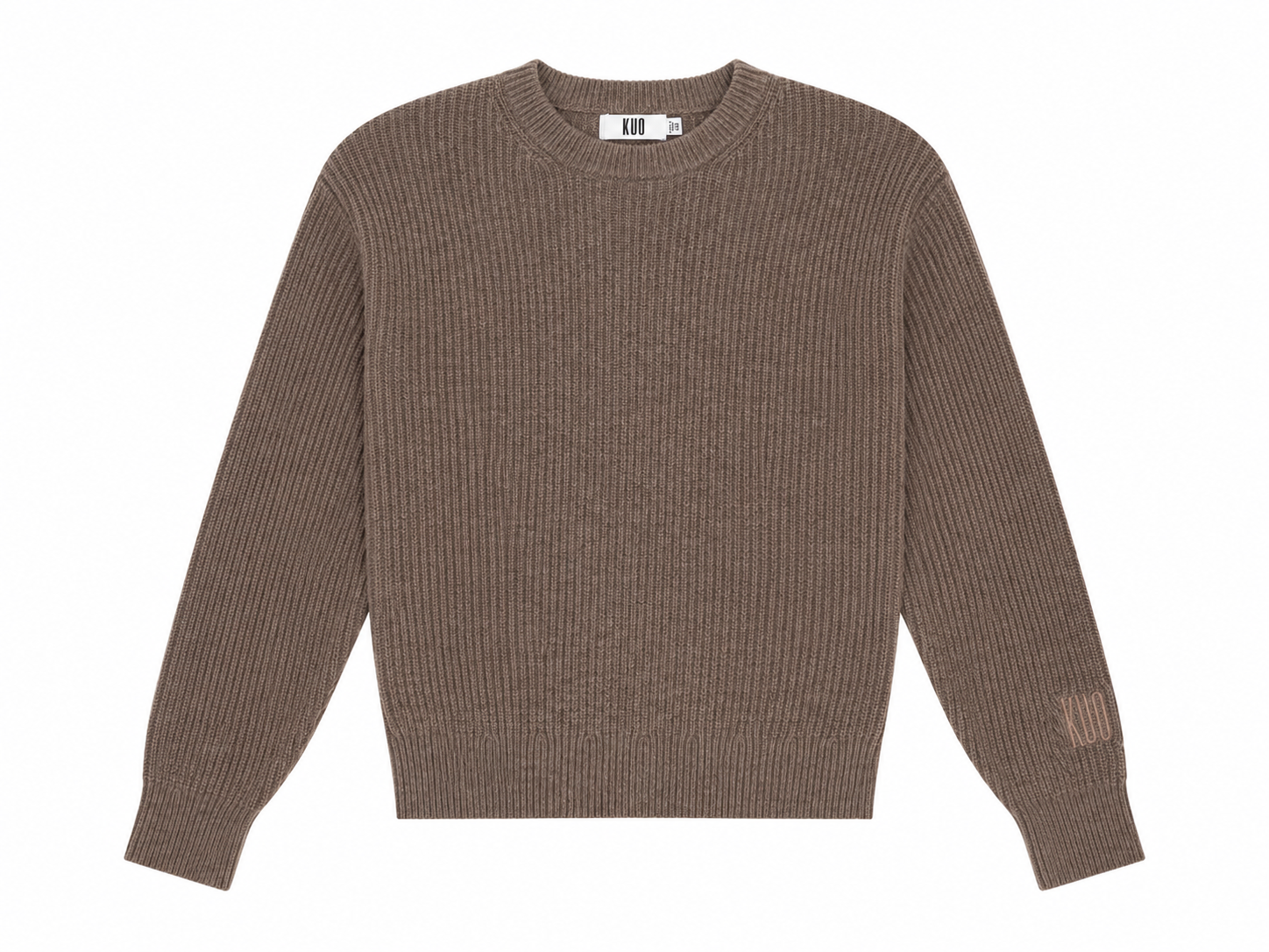 KUO RIB KNIT PULLOVER SWEATER