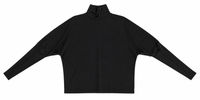 KUO DOLMAN RIBBED TURTLENECK